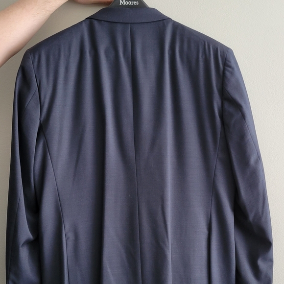 Awareness Kenneth Cole Navy 2pc Extreme Slim Fit Suit - Picture 4 of 7